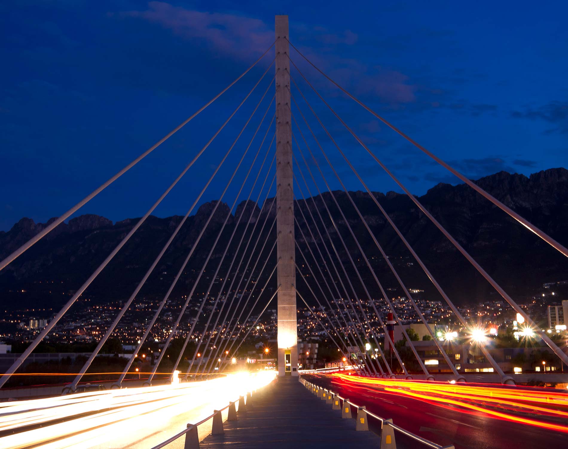 Urban skyline Monterrey