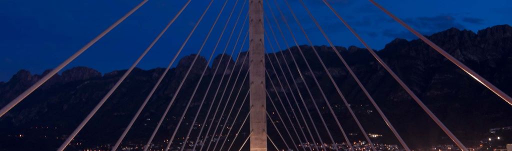 Urban skyline Monterrey